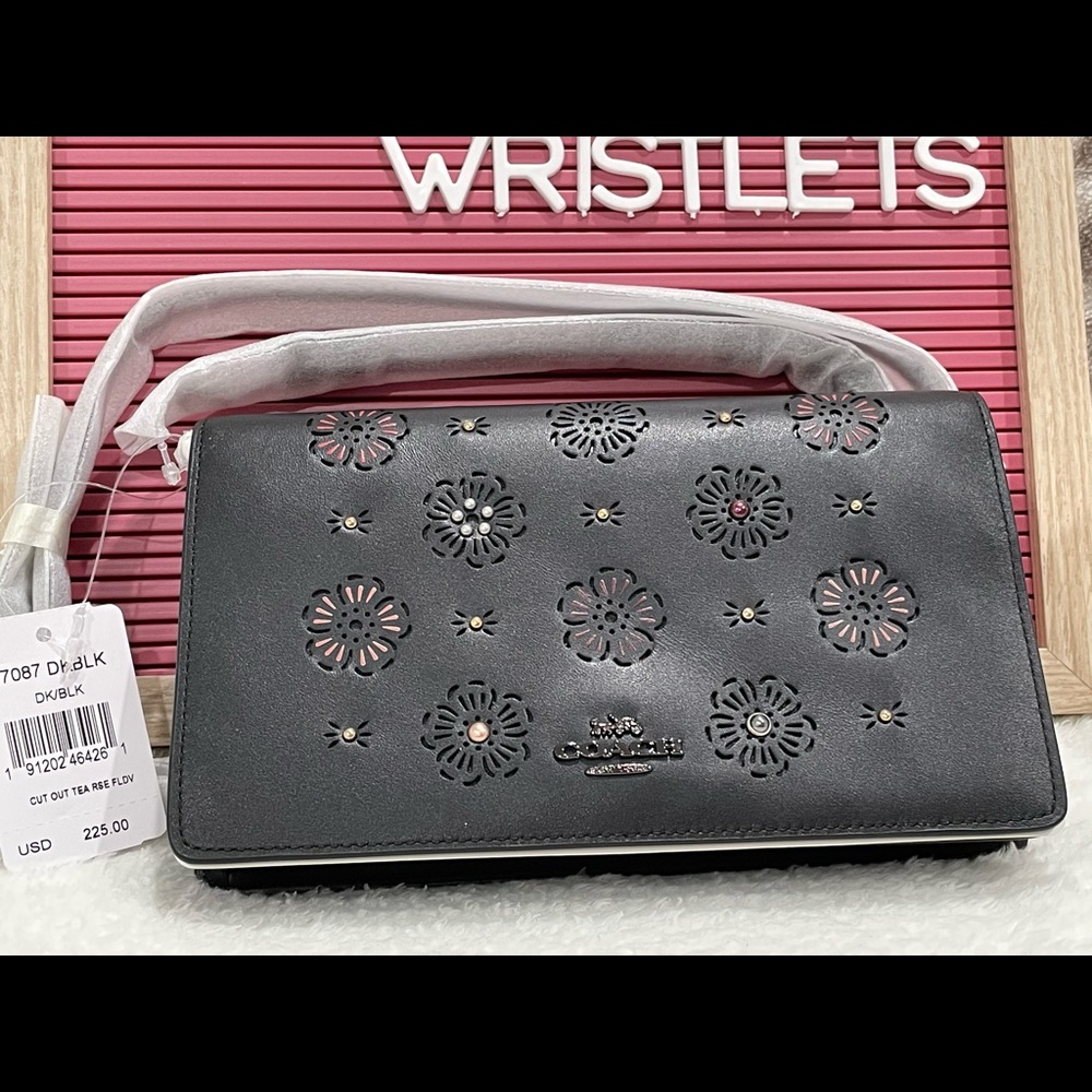 Coach Foldover Crossbody Clutch